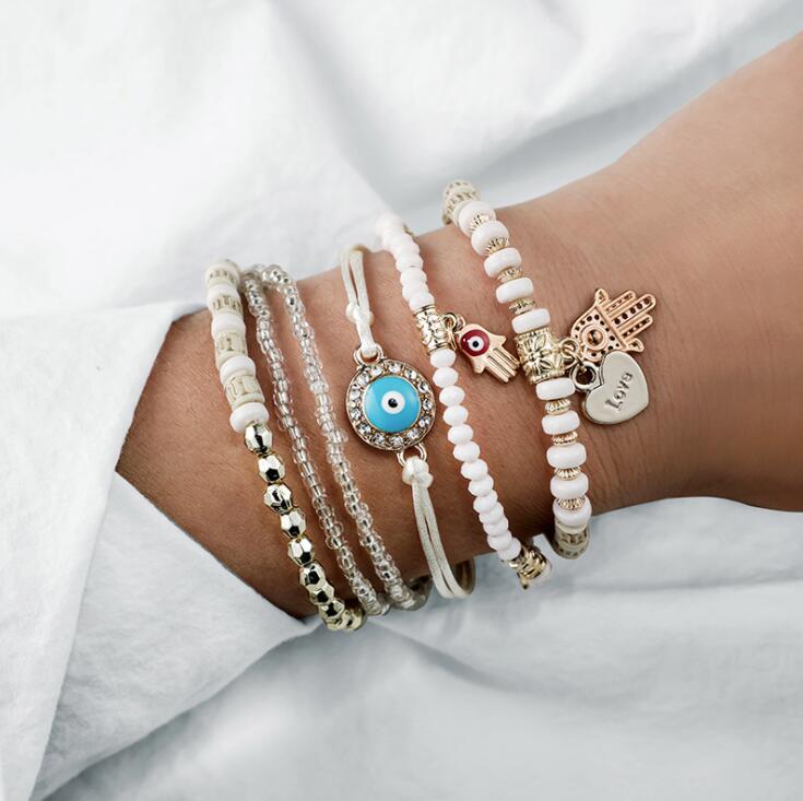 Hamsa Bundle Bracelet