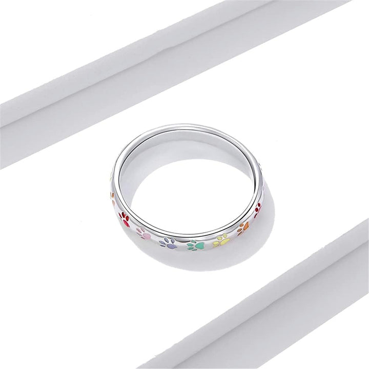 Anillo de Huella en Plata Esterlina S925
