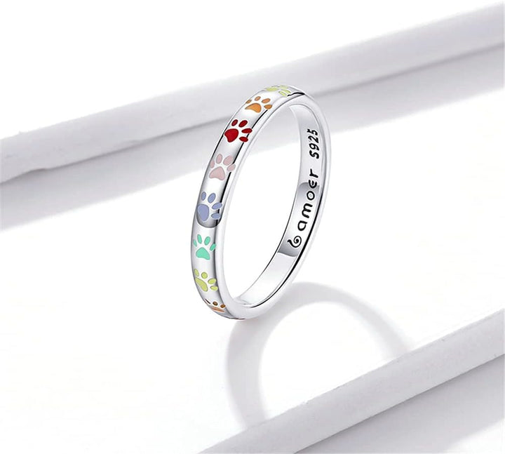 Anillo de Huella en Plata Esterlina S925