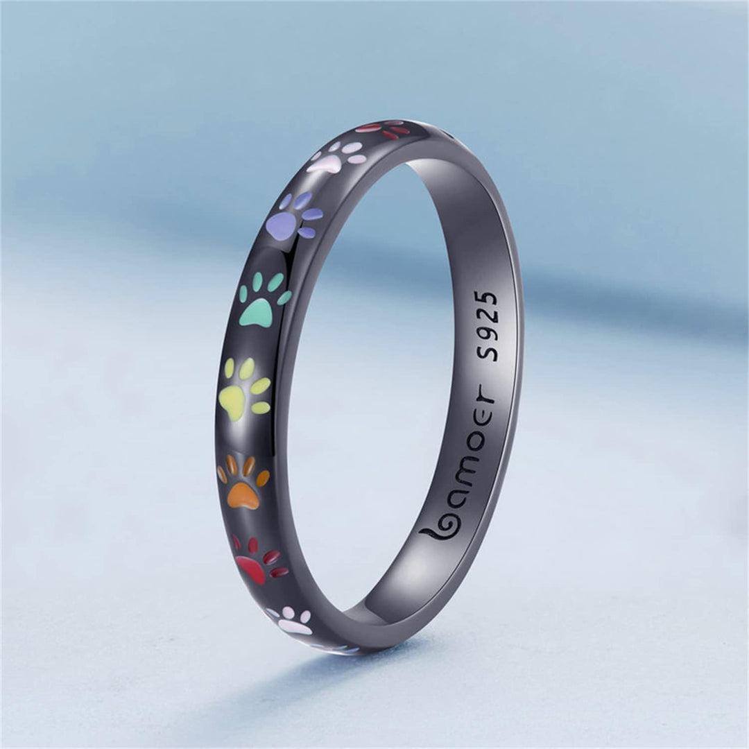 Anillo de Huella en Plata Esterlina S925