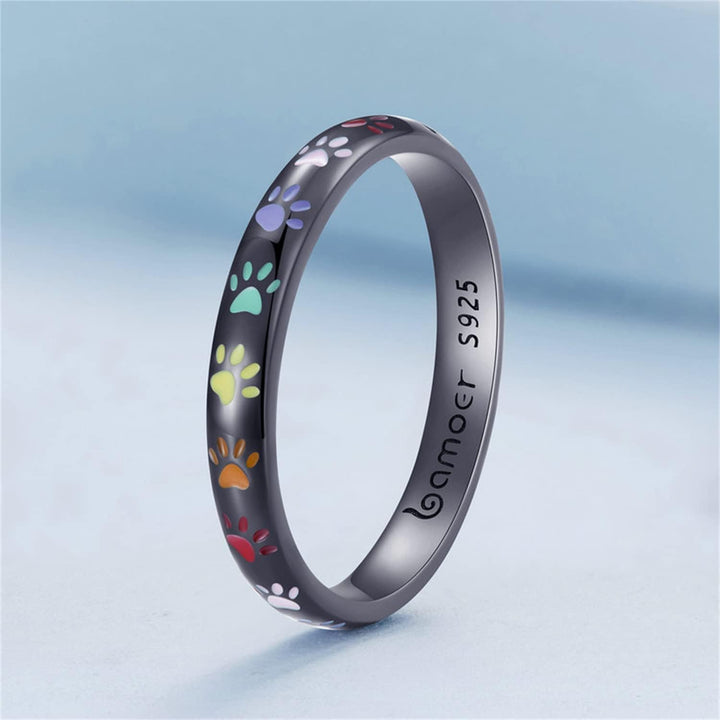 Anillo de Huella en Plata Esterlina S925