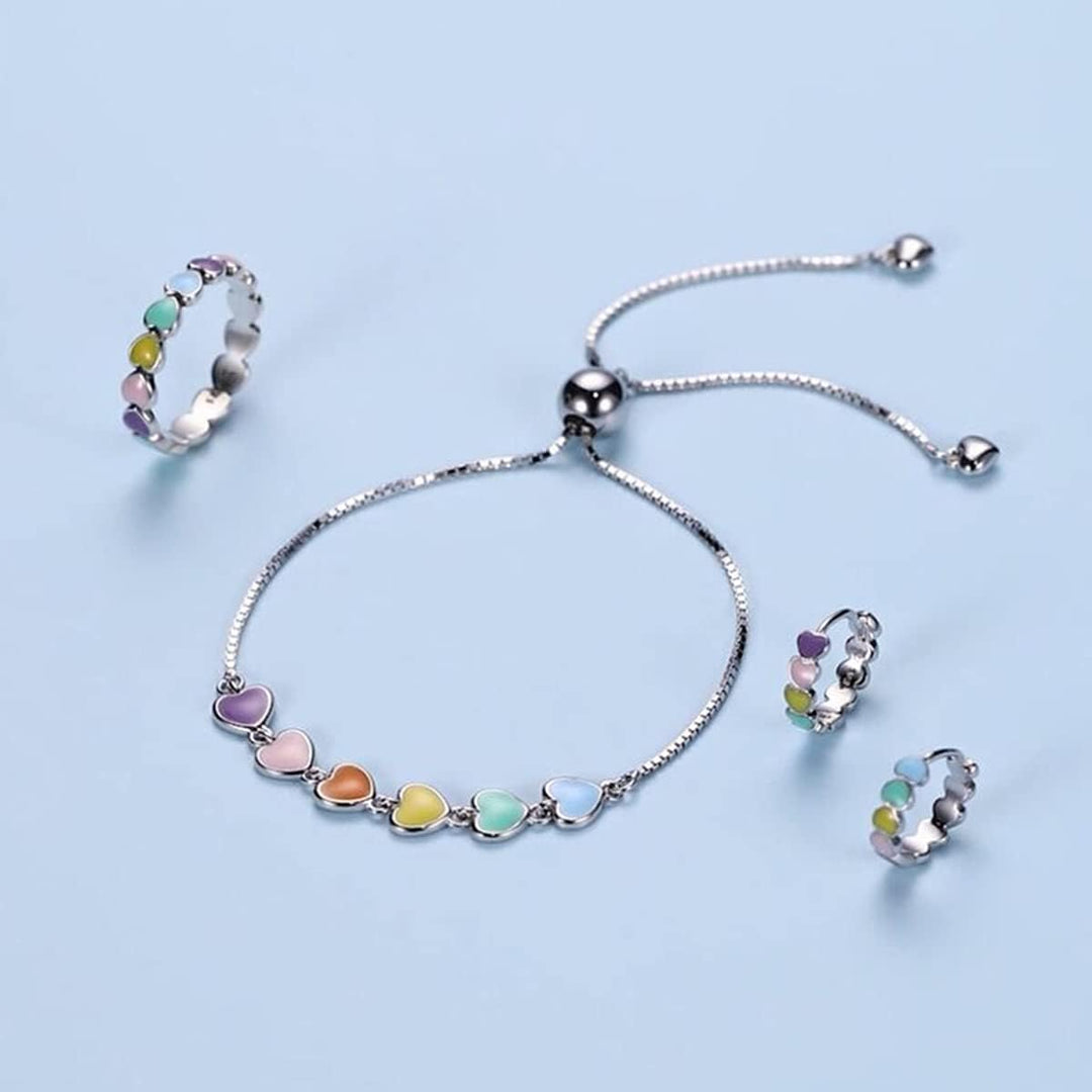 Pulsera Ajustable de Plata de Ley con Diseño de Huella de Perro