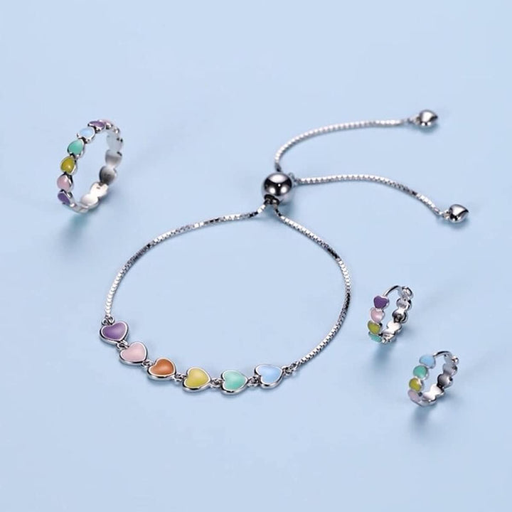 Pulsera Ajustable de Plata de Ley con Diseño de Huella de Perro