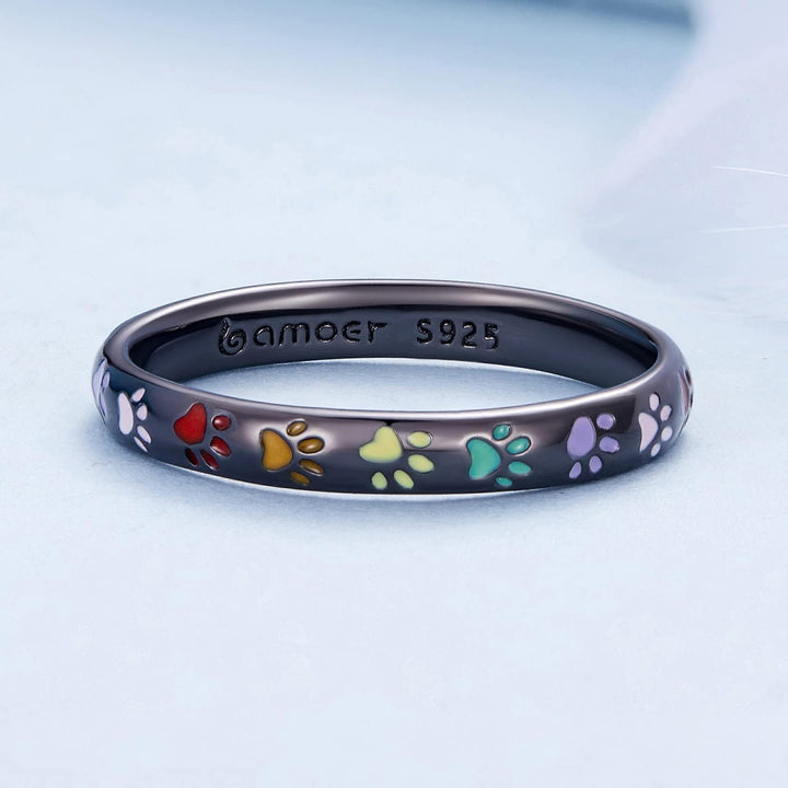 Anillo de Huella en Plata Esterlina S925