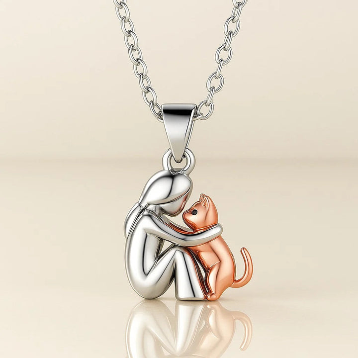 Collar de la Suerte con Diseño de Gato