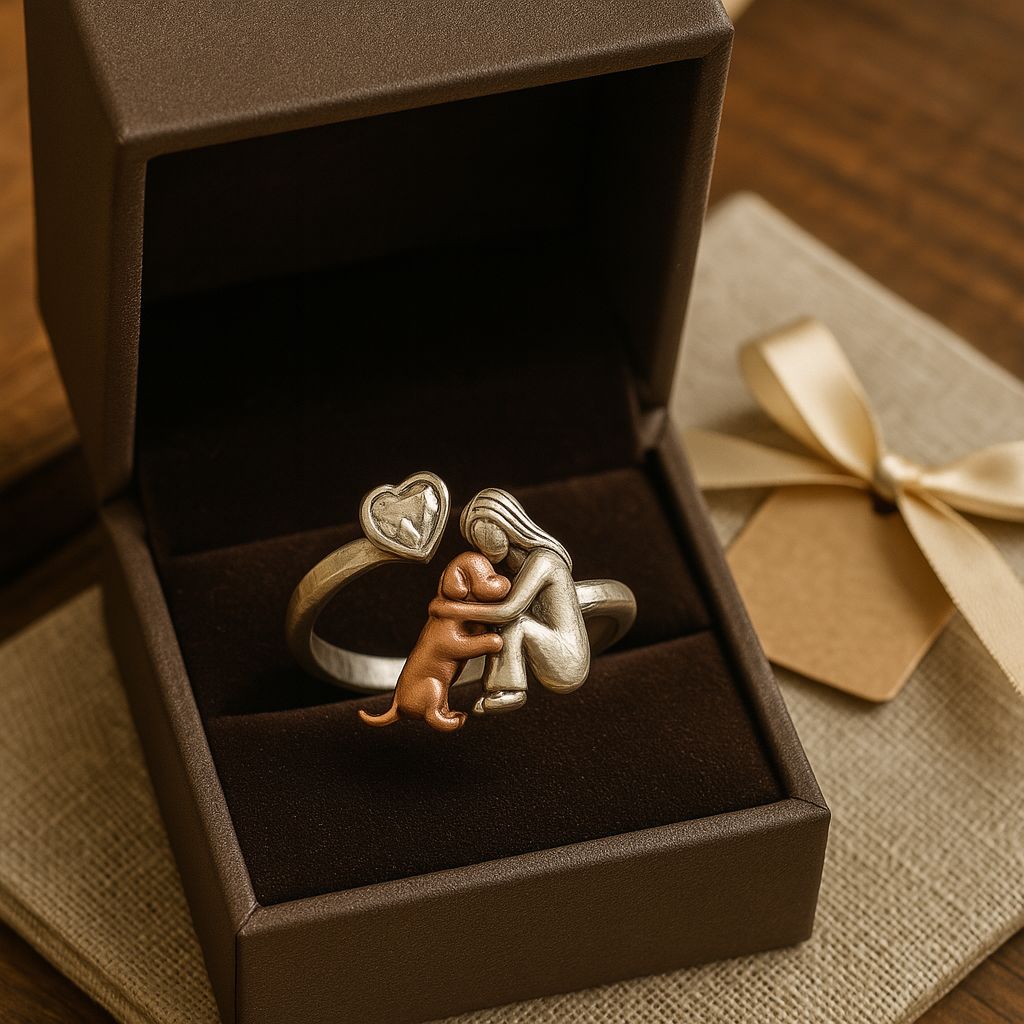 Anillo Ajustable de Plata de 925 Hecho a Mano con Circonita Blanca - Suerte y Elegancia